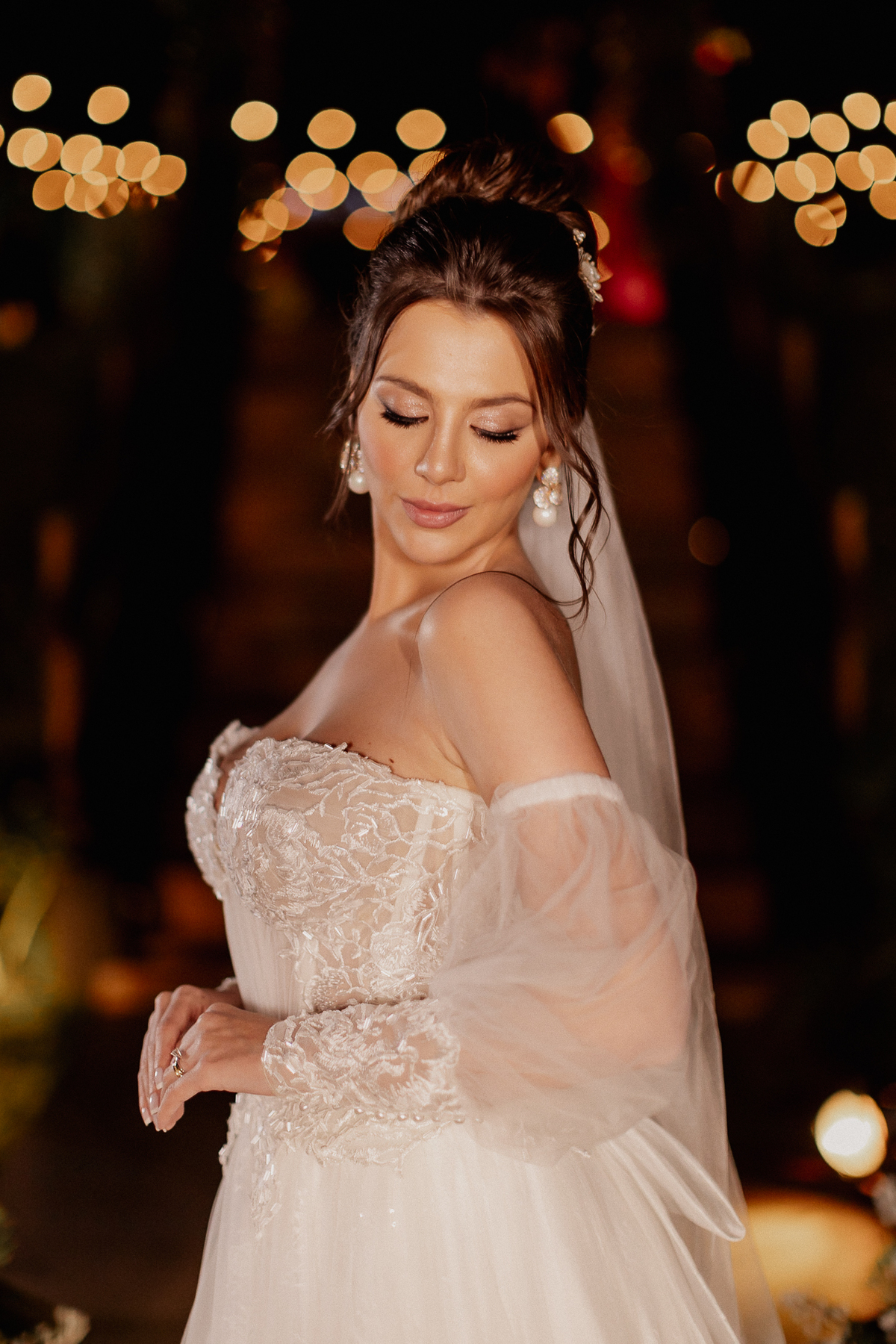 Ensaio pós cerimonia ao ar livre
