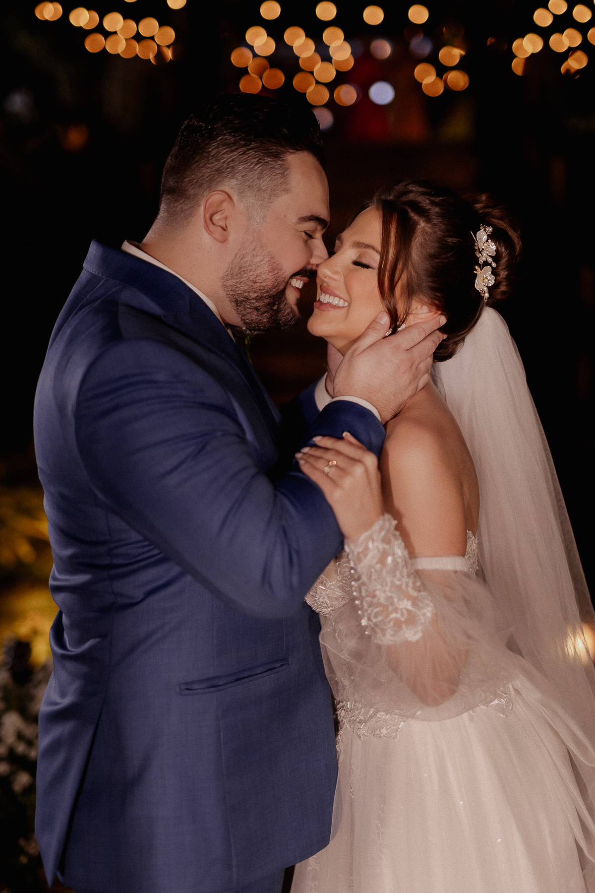 Ensaio pós cerimonia ao ar livre
