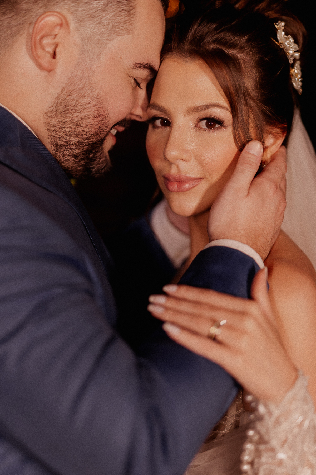 Ensaio pós cerimonia ao ar livre
