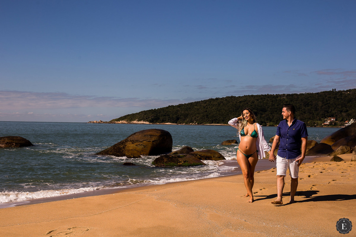 fotos de gestante na praia de balneario camboriu