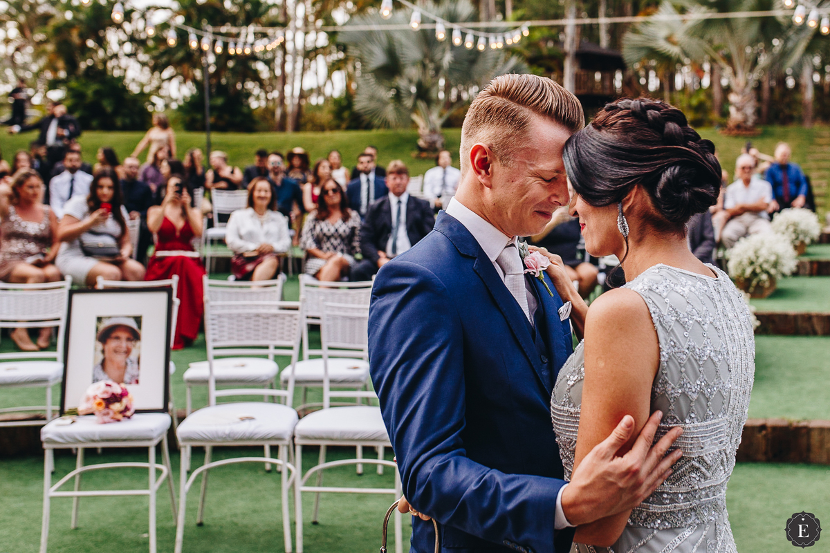 linda homenagem para mae do noivo no dia do casamento