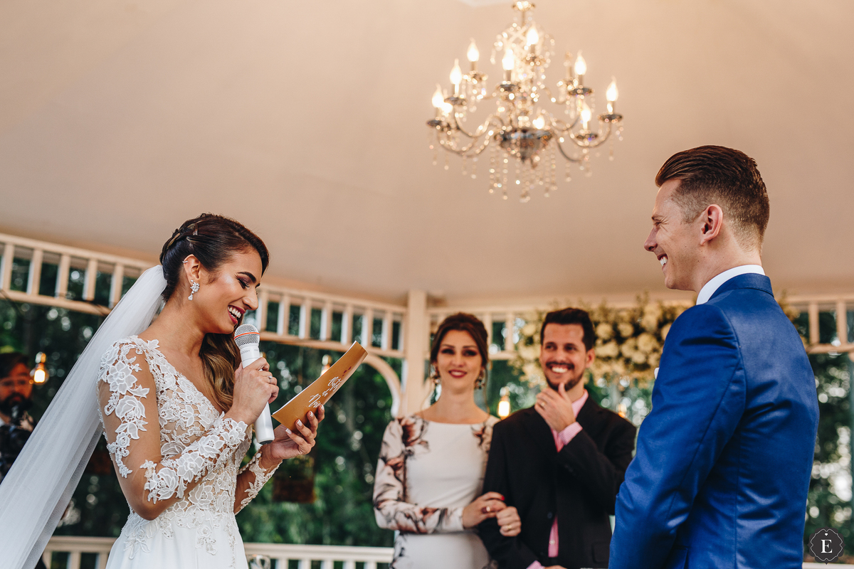 votos da noiva criativo no dia do casamento no parana