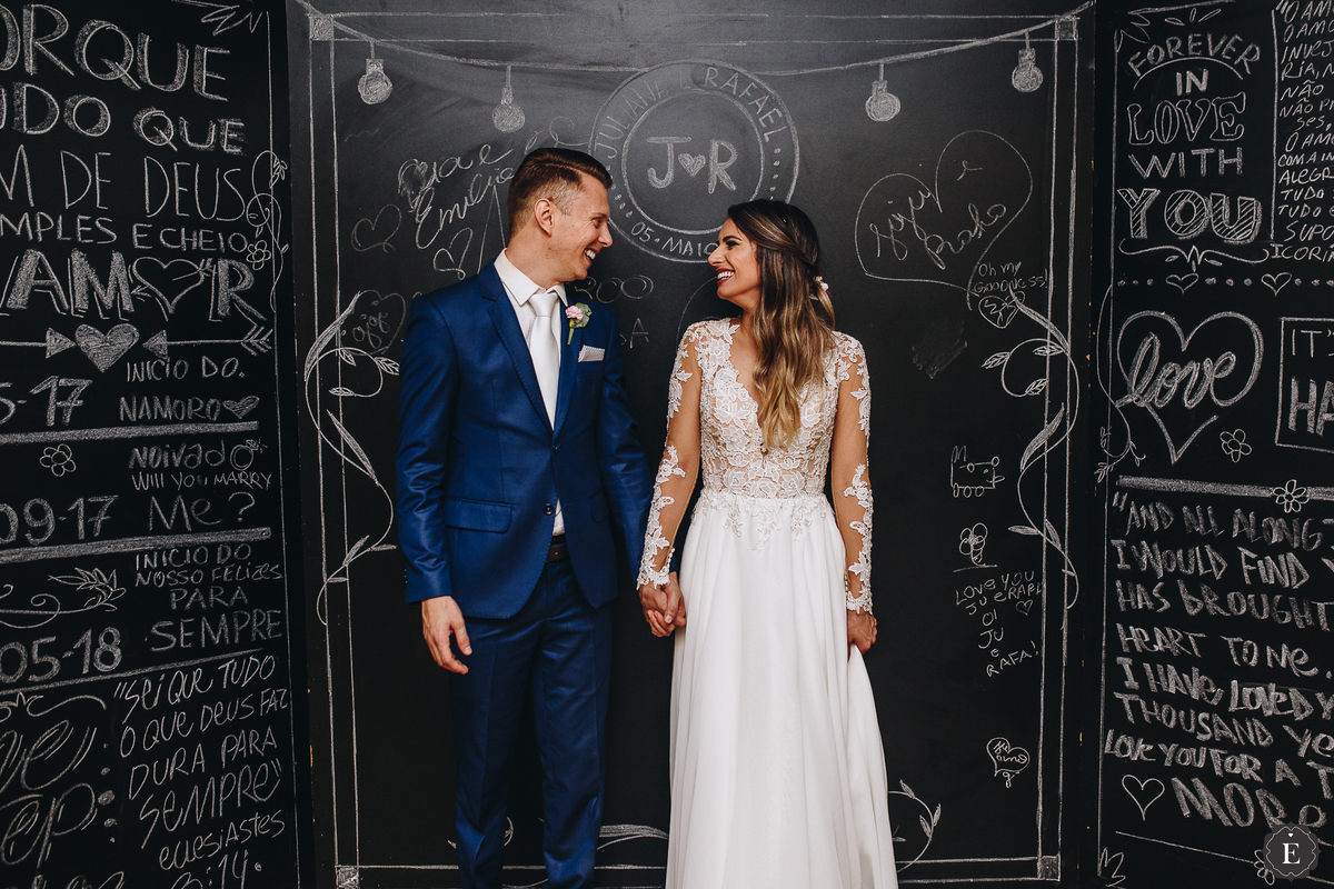 painel de giz chalkboard feito a em casamento diferente e criativo em maringa pr