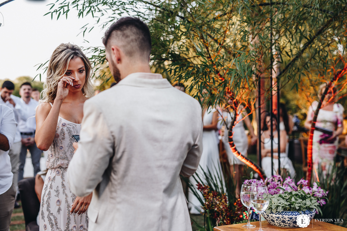 muita emoção em cerimõnia civil no campo em Cianorte