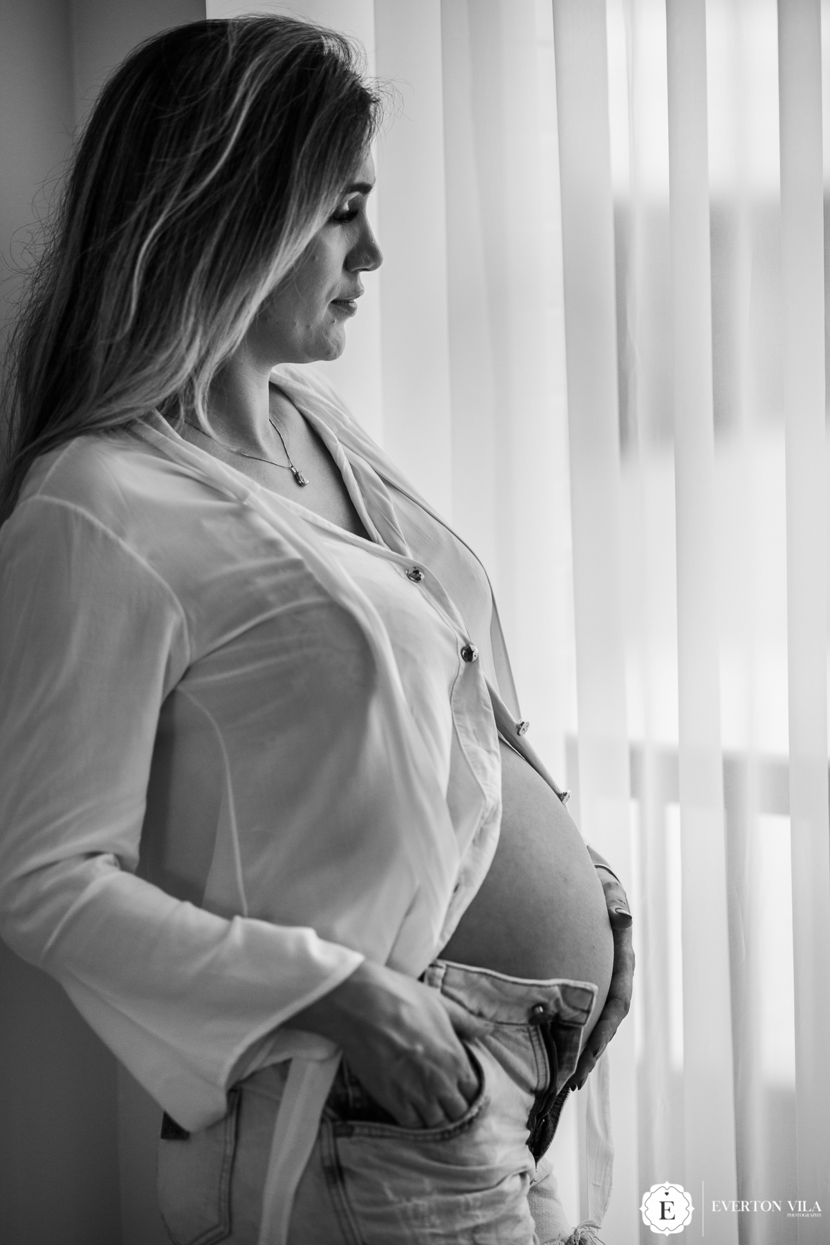 roupas confortáveis de gestante para fotos