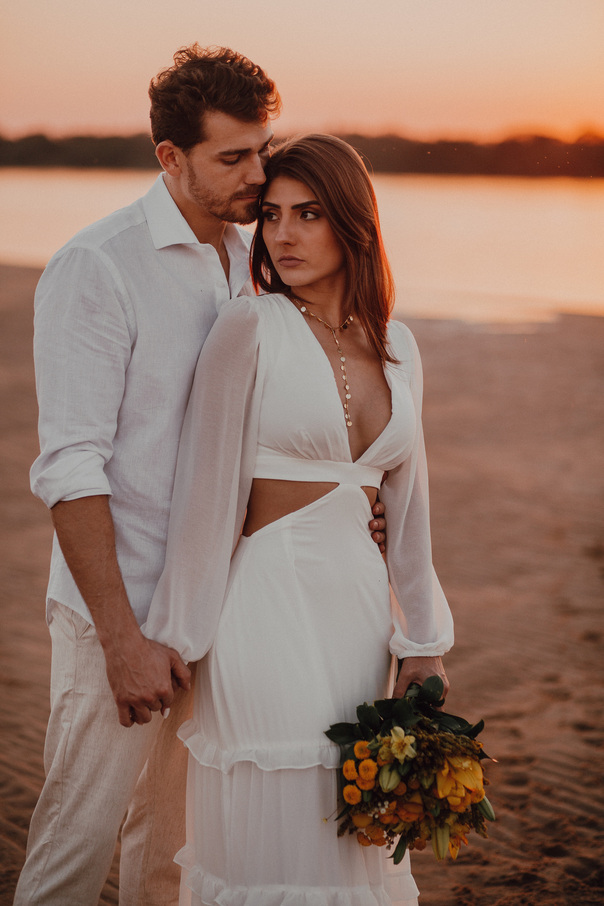 Inspiração de Ensaio Casal no Por do sol