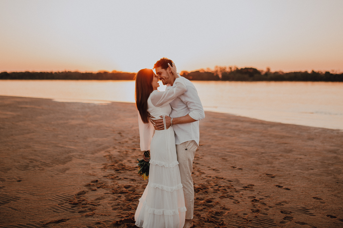 Inspiração de Ensaio Casal no Por do sol