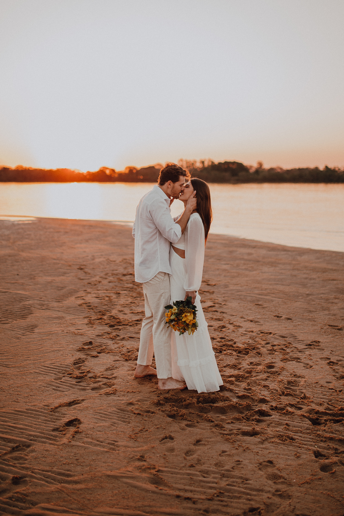 Inspiração de Ensaio Casal no Por do sol