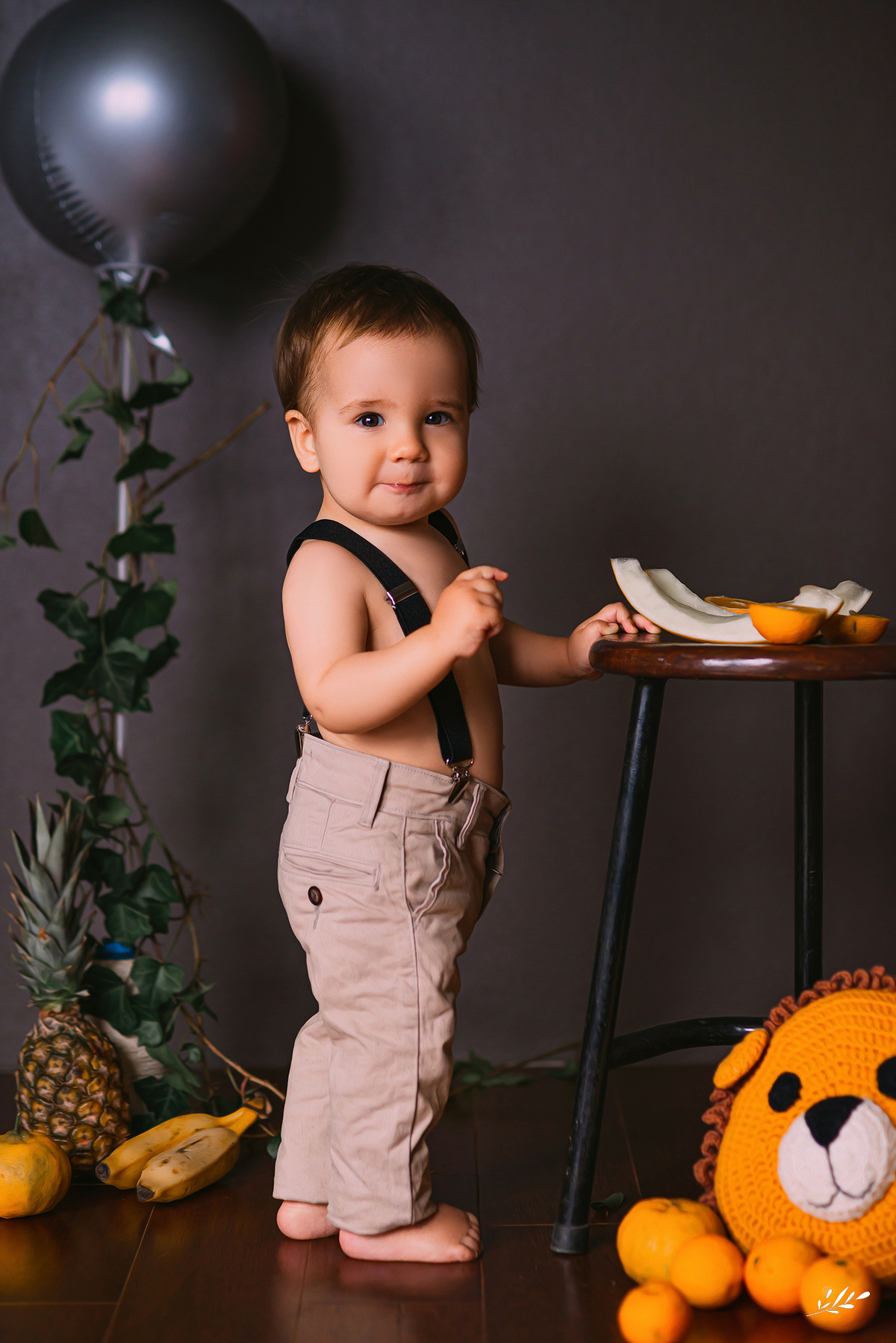 ensaio um aninho; ensaio primeiro aninho; ensaio estúdio; ensaio infantil; smash the fruit; ensaio externo.