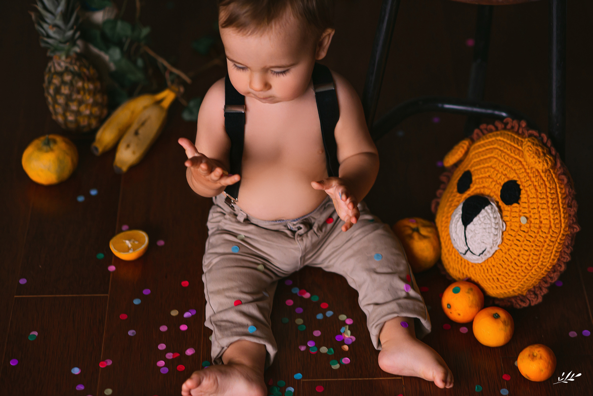 ensaio um aninho; ensaio primeiro aninho; ensaio estúdio; ensaio infantil; smash the fruit; ensaio externo.