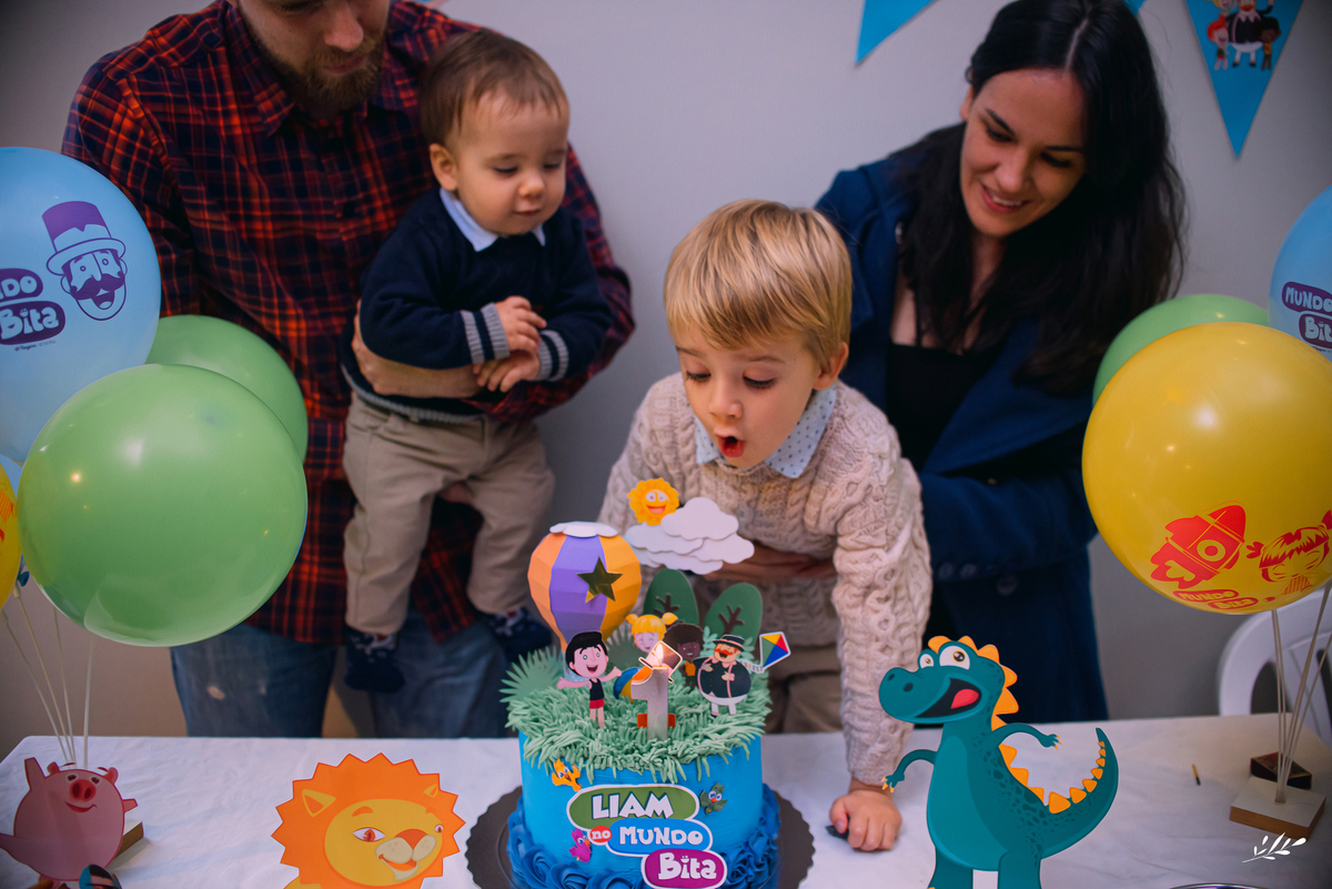 aniversário infantil; aniversário menino; primeiro aninho; um aninho; aniversário mundo bita; aniversário em casa.