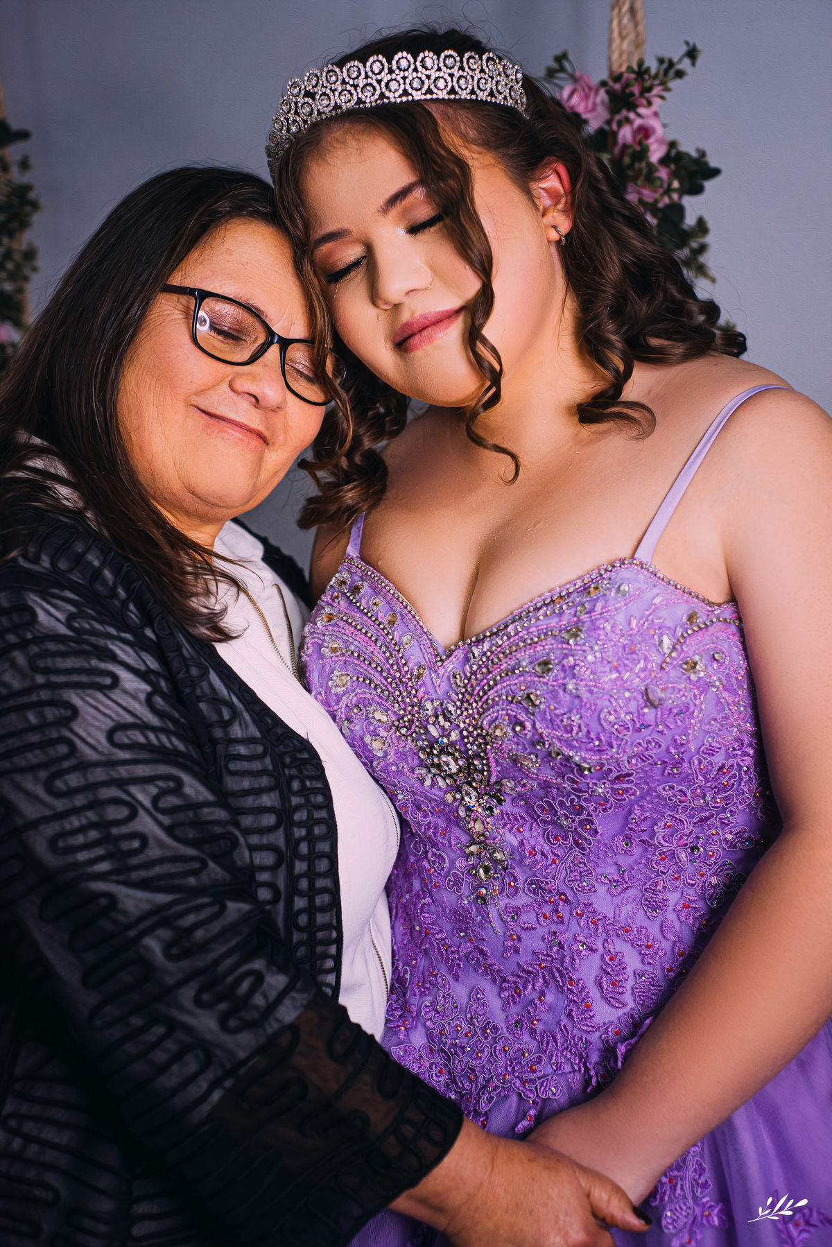 15 anos; aniversário 15 anos; debutante; vestido roxo.