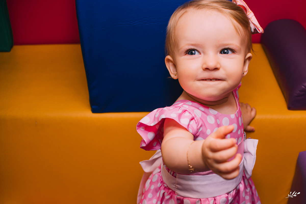 Aniversário infantil; aniversário menina; um ano; primeiro aninho; aniversário minnie; for kids espaço de festa São Leopoldo.