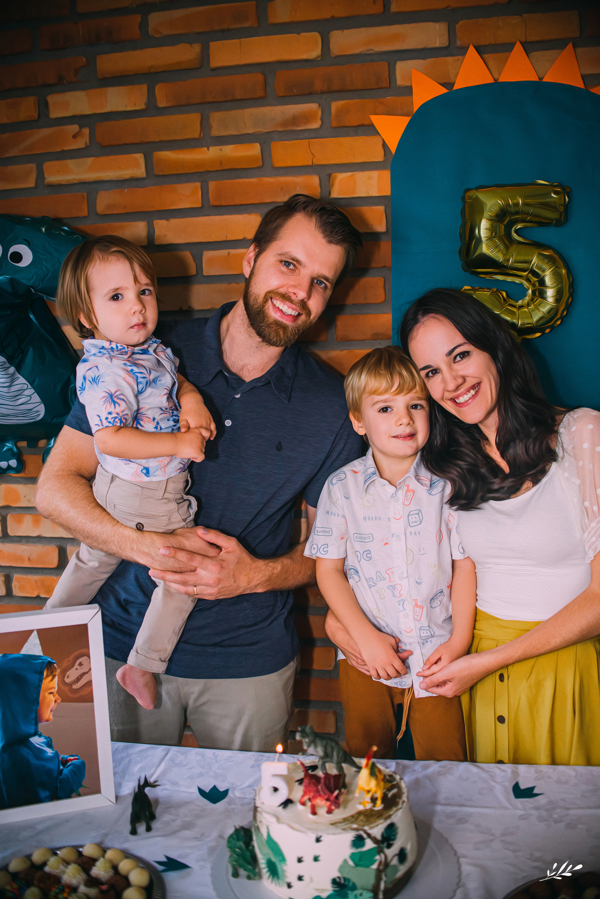 aniversário infantil; 5 anos; aniversário menino; aniversário dinossauro.