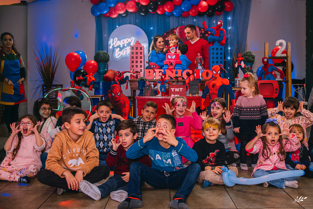 aniversário infantil; aniversário menino; aniversário 2 anos; aniversário homem aranha; Superdivertido canoas rs.