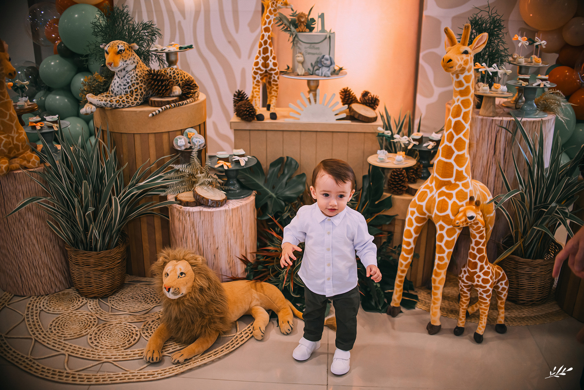 aniversário infantil menino; aniversário 1 ano; primeiro aninho; festa da selva; fortes eventos taquara rs.