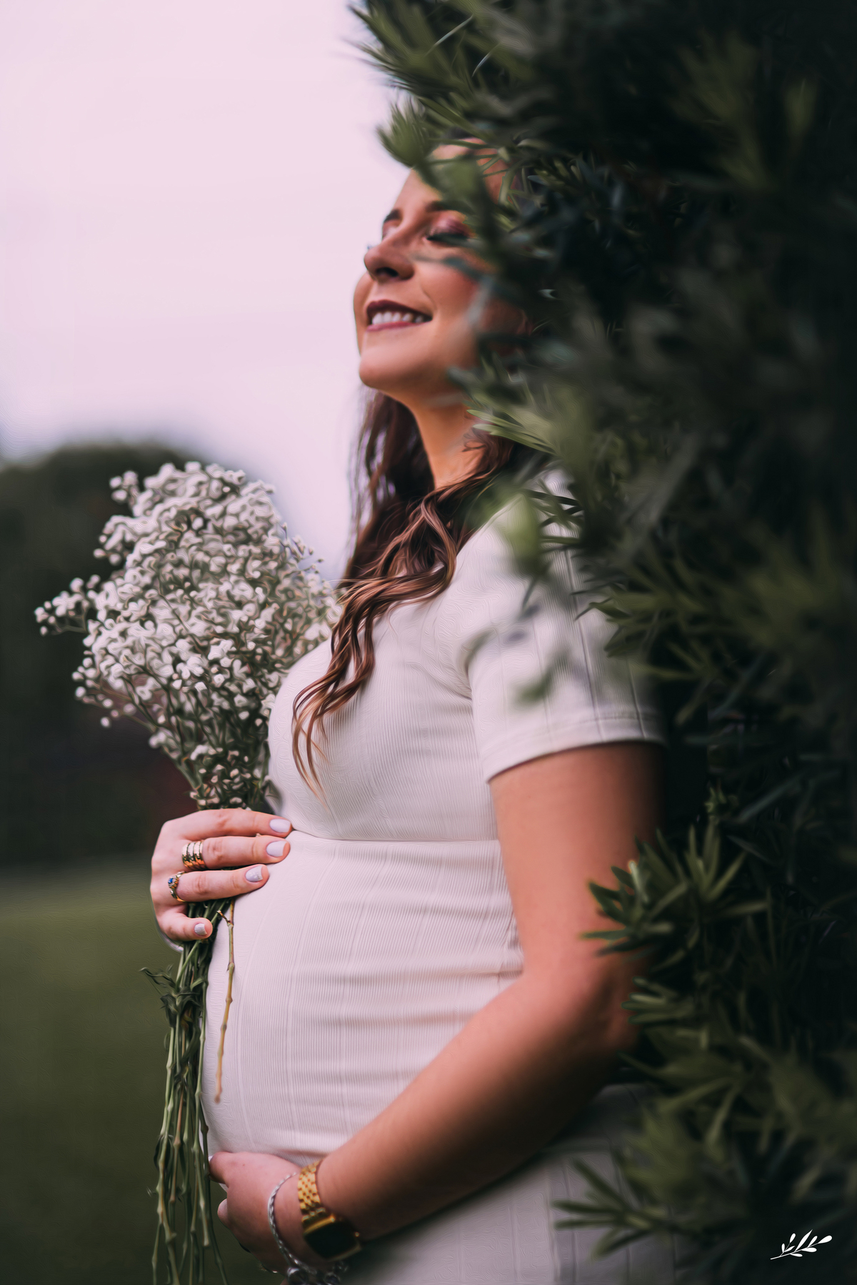 ensaio gestante externo; ensaio grávida; ensaio em Rolante RS.