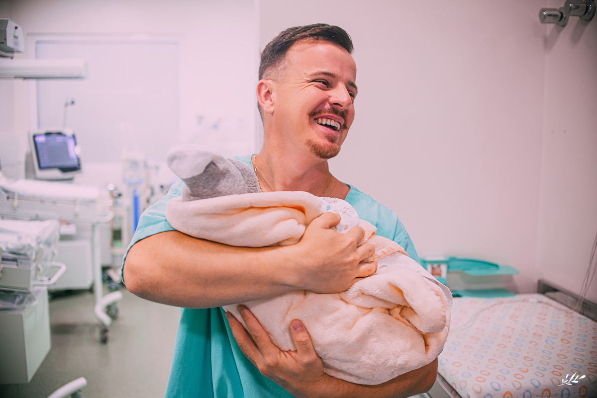 parto documental; chegada do filho; parto em igrejinha; parto hospital bom pastor.