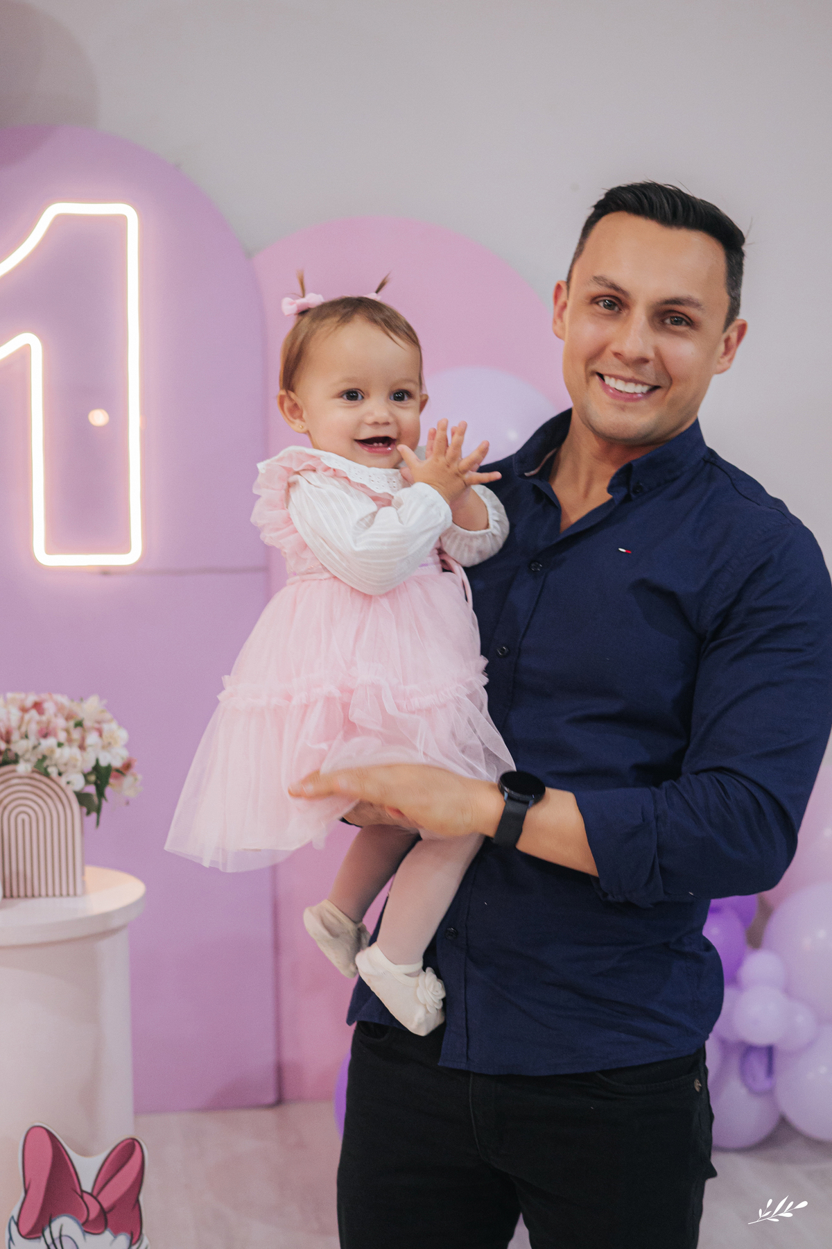 aniversário primeiro aninho; 1 aninho menina; tema festa minnie; giz de cera festa novo hamburgo.