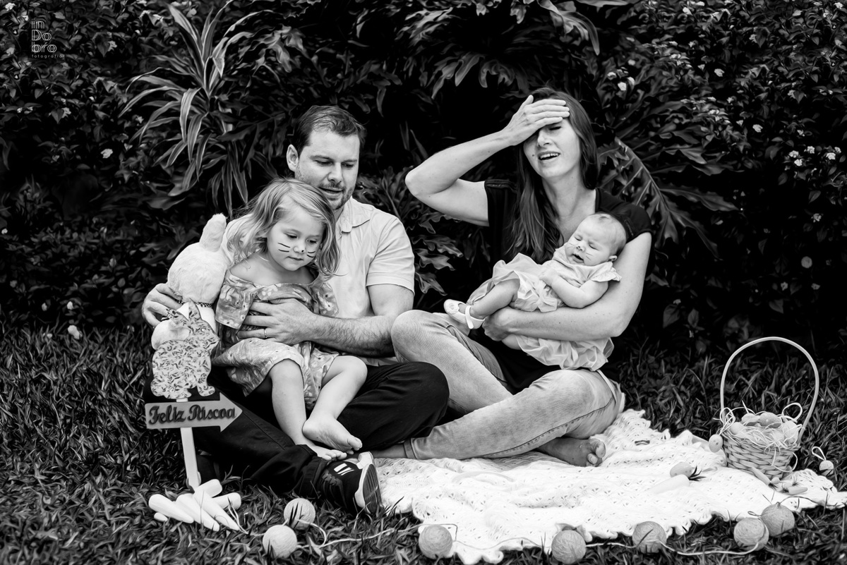 ensaio de família; ensaio infantil; ensaio páscoa; ensaio em casa; ensaio em Rolante - RS.