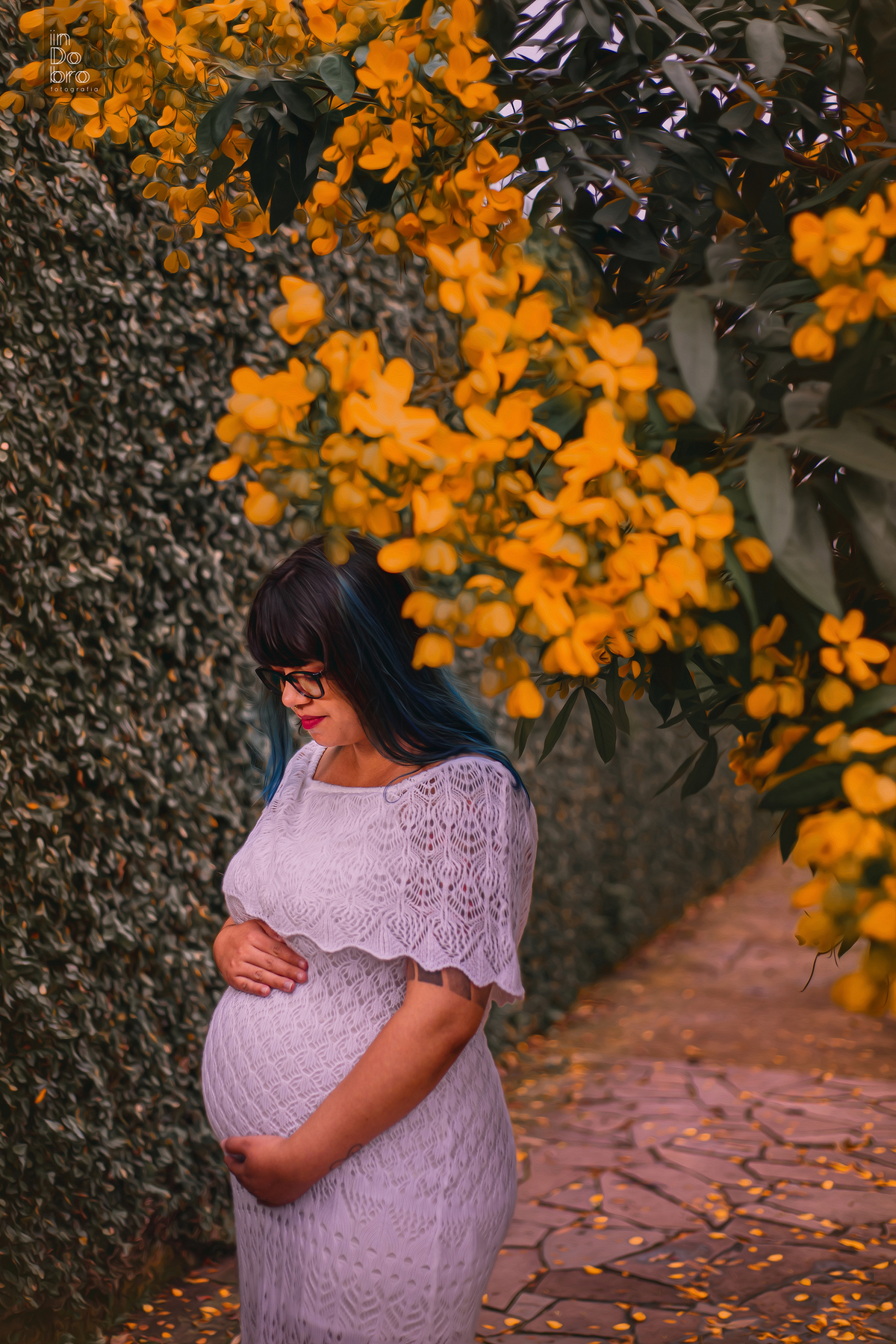 ensaio grávida; ensaio gestante; ensaio em Dois Irmãos RS; à espera de Helena.