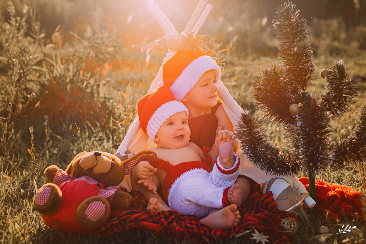 ensaio infantil; ensaio Natal; ensaio natalino; ensaio bebê; cenário de Natal