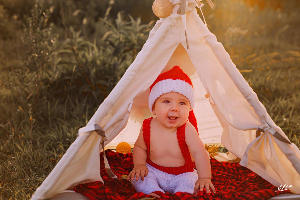 ensaio infantil; ensaio Natal; ensaio natalino; ensaio bebê; cenário de Natal