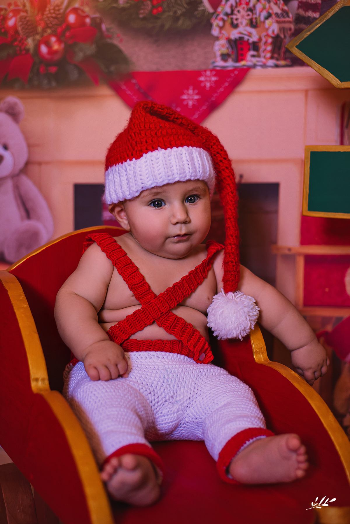 acompanhamento mensal; acompanhamento infantil; ensaio de natal; ensaio em casa; ensaio bebê; benício; 6 meses; seis meses; ensaio família; ensaio criança; ensaio em nova santa rita; rs.