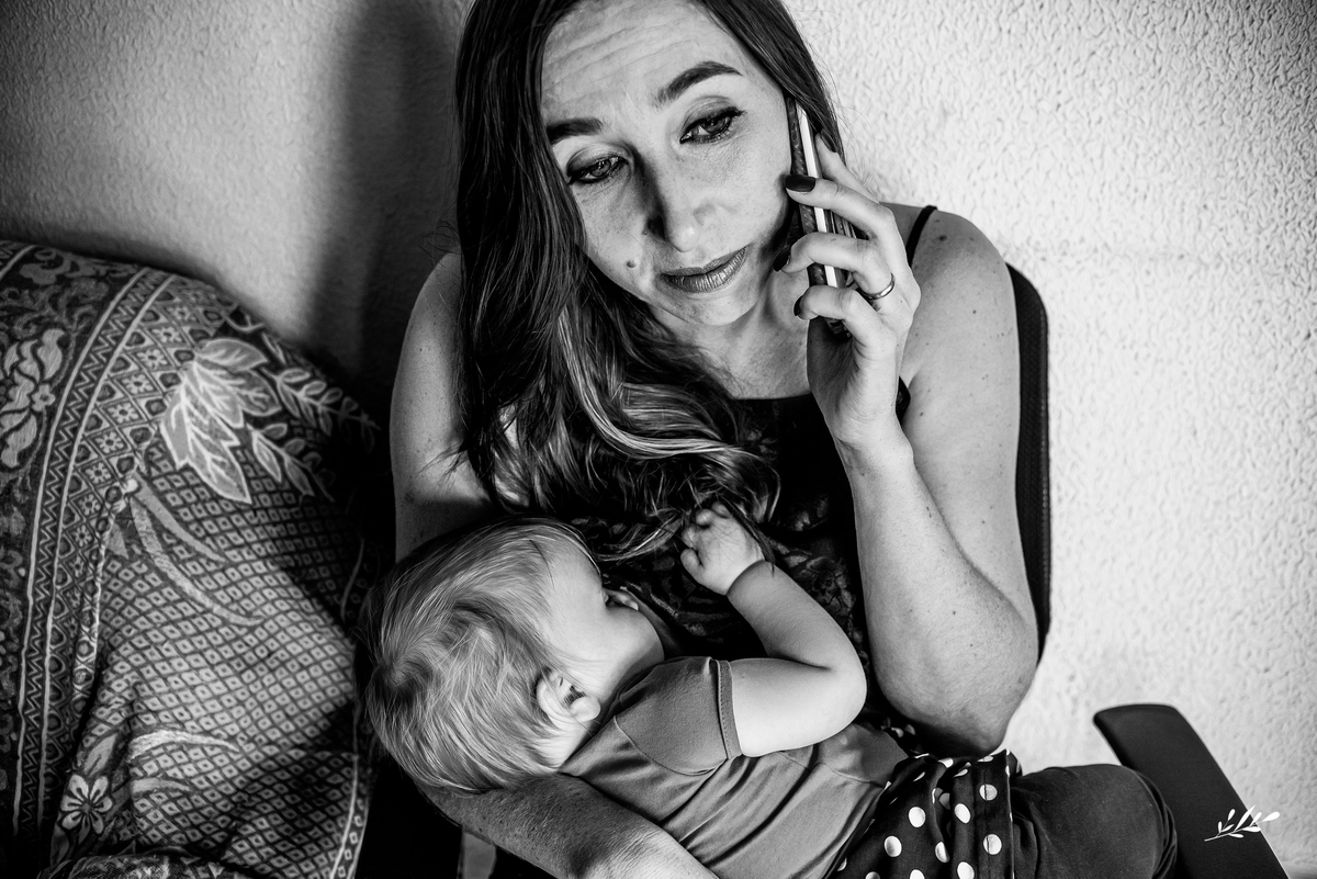 Ensaio documental; documental; dia a dia mãe advogada.