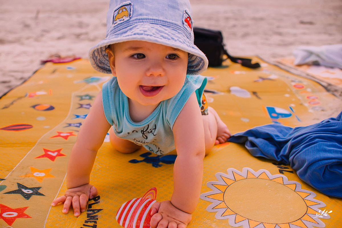 ensaio infantil; acompanhamento mensal; acompanhamento infantil; acompanhamento bebê; ensaio bebê; ensaio de 8 meses; liam; ensaio praia do sonho; palhoça; sc; ensaio família; ensaio na praia.