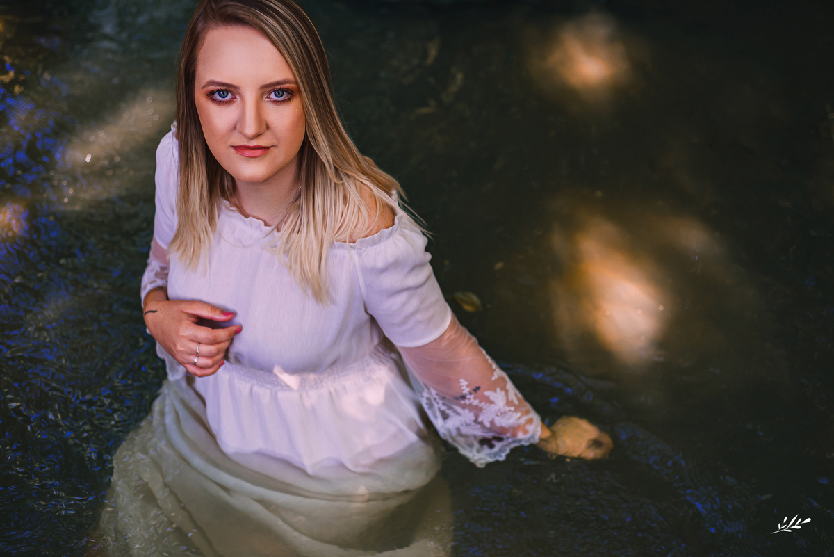 ensaio pessoal; ensaio feminino; ensaio mulher; ensaio em rolante; rs; fazenda wolff; ensaio externo; ensaio natureza; ensaio água; fine art.