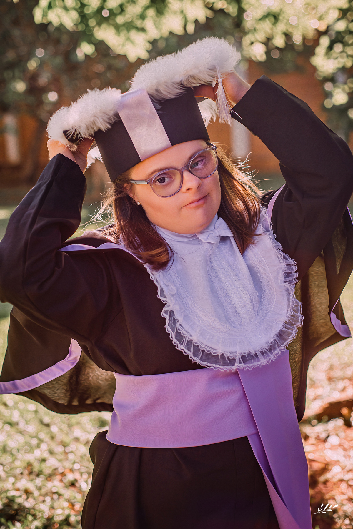 formatura; formatura pedagogia; formanda síndrome de down; ISEI; instituto superior de educação Ivoti. 