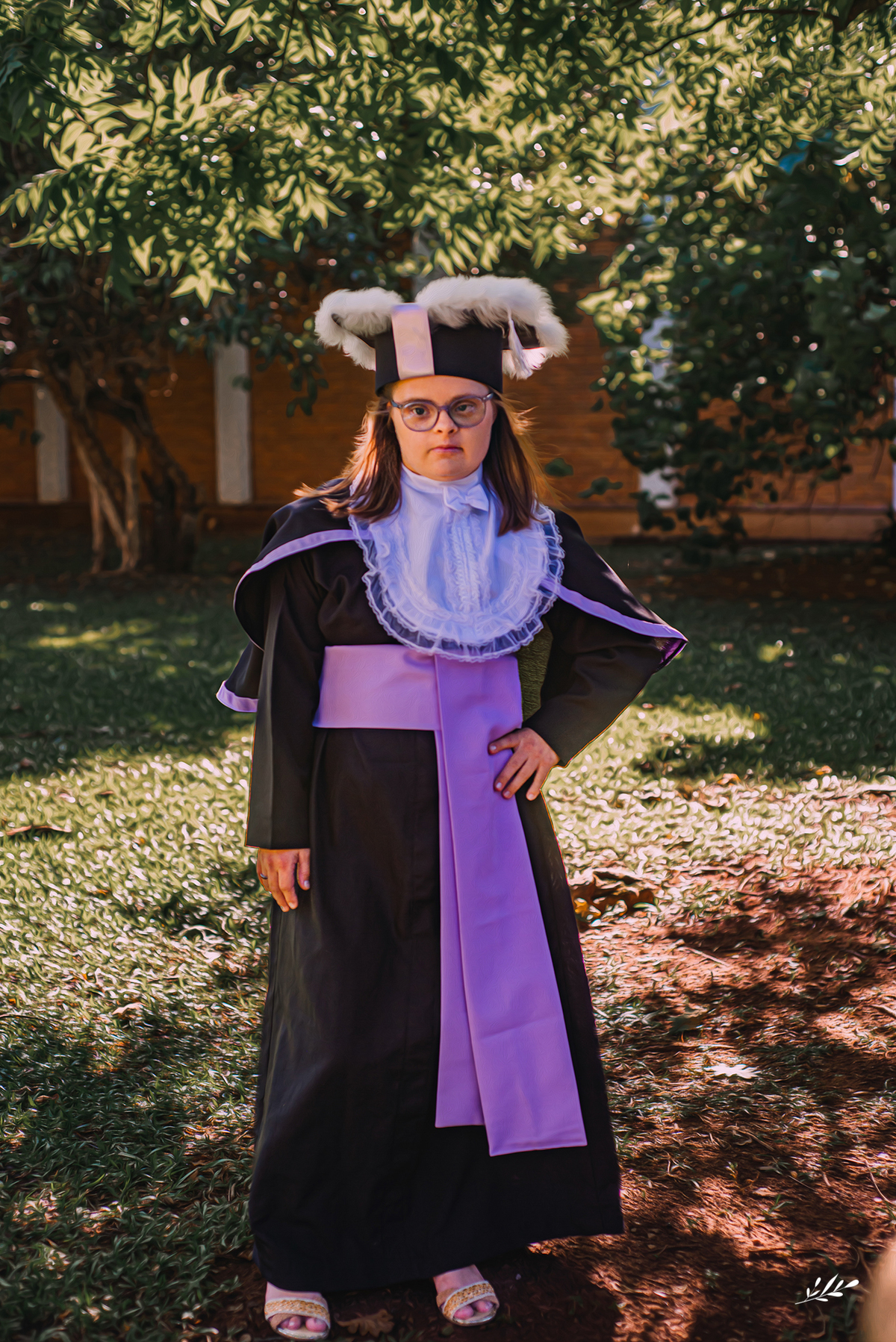 formatura; formatura pedagogia; formanda síndrome de down; ISEI; instituto superior de educação Ivoti. 