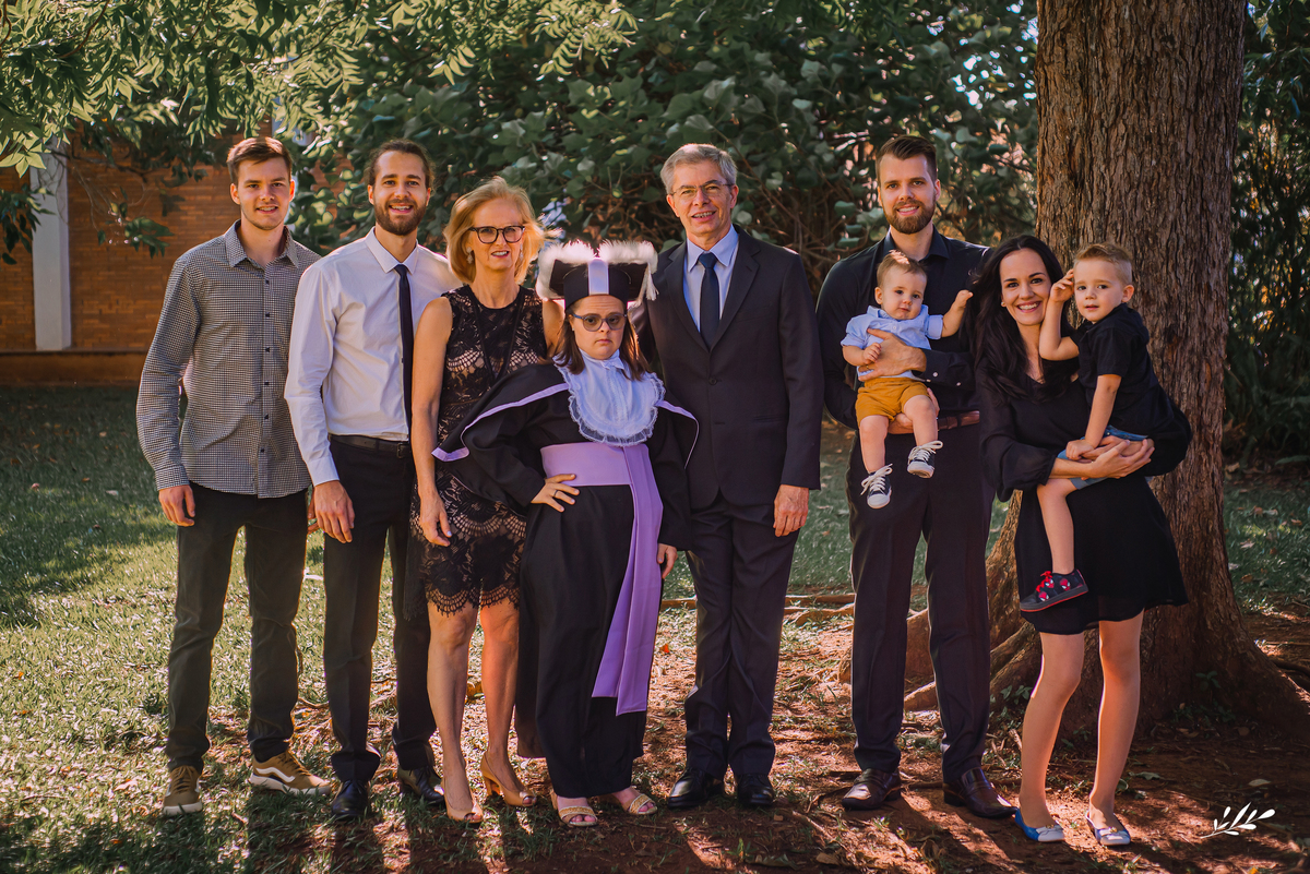 formatura; formatura pedagogia; formanda síndrome de down; ISEI; instituto superior de educação Ivoti. 