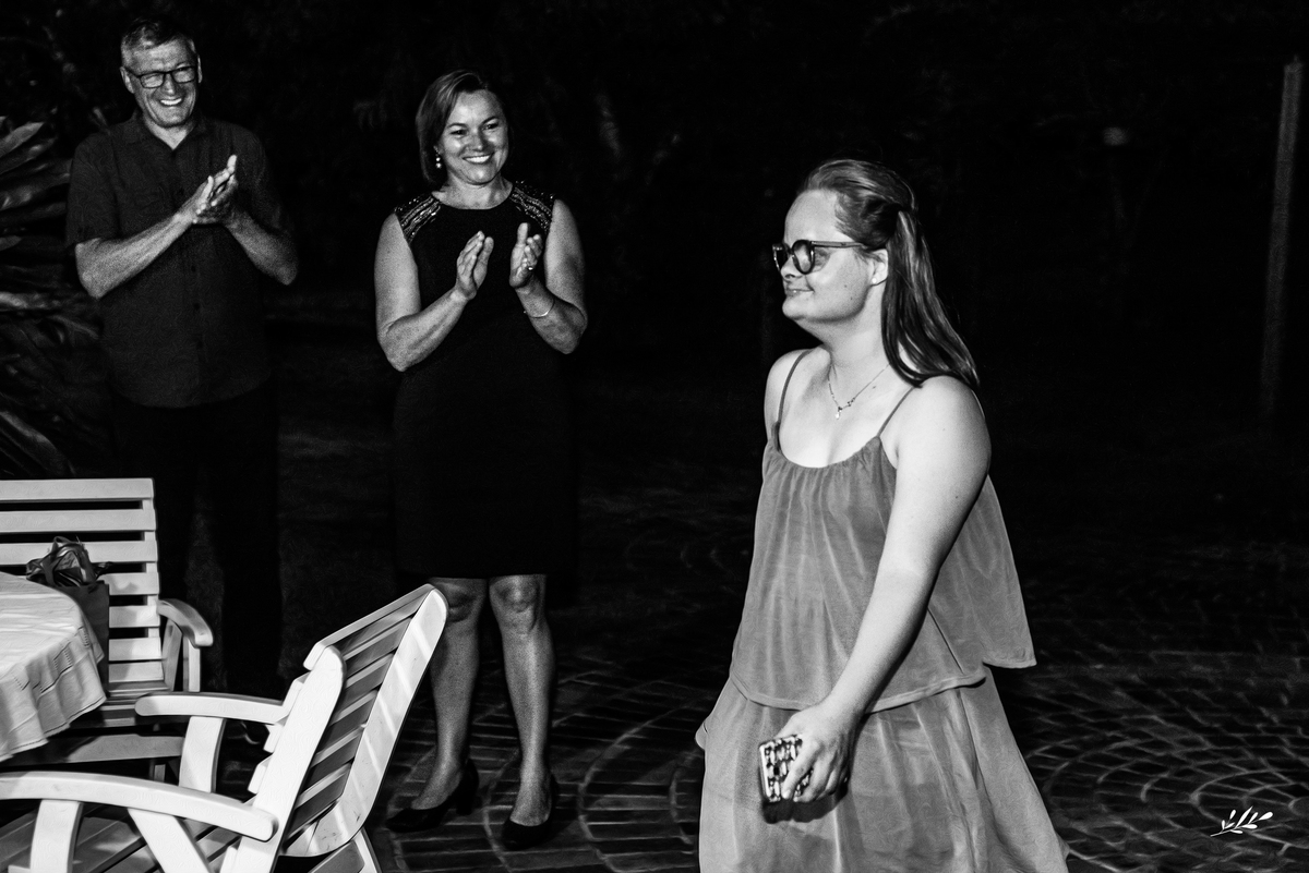 formatura; formatura pedagogia; formanda síndrome de down; ISEI; instituto superior de educação Ivoti. 