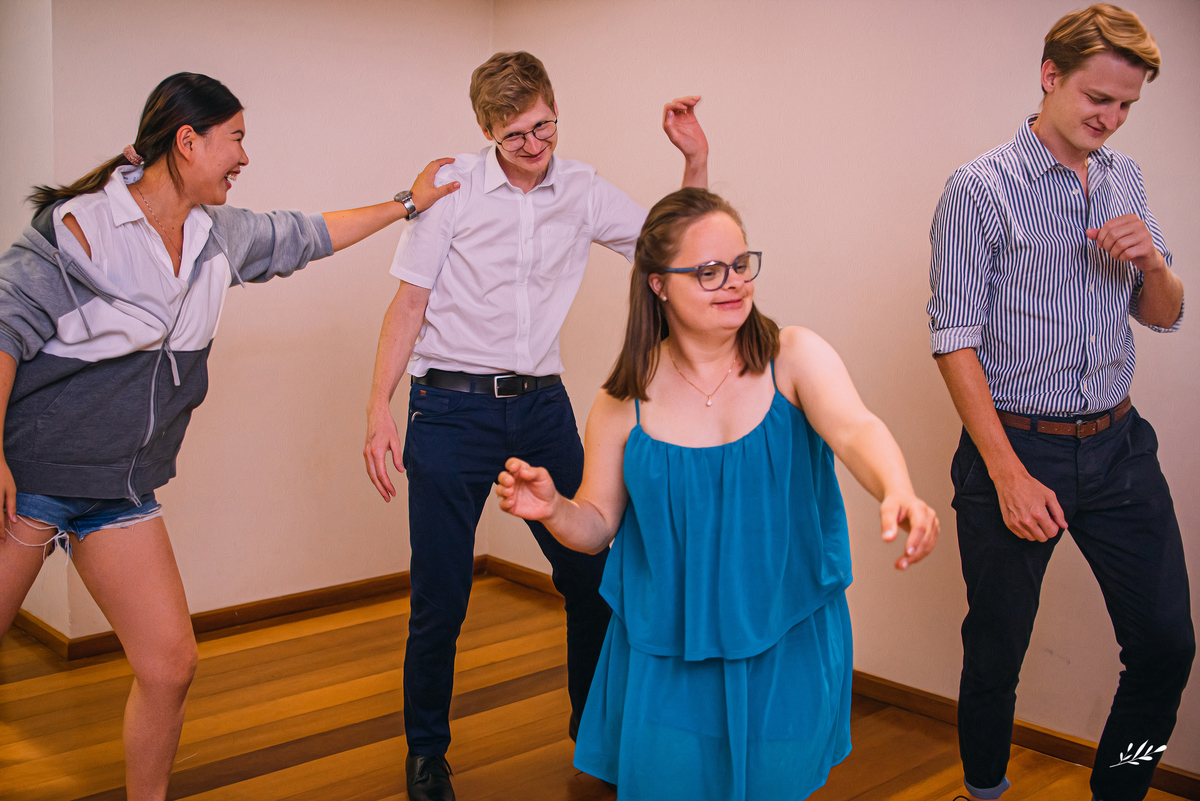 formatura; formatura pedagogia; formanda síndrome de down; ISEI; instituto superior de educação Ivoti. 