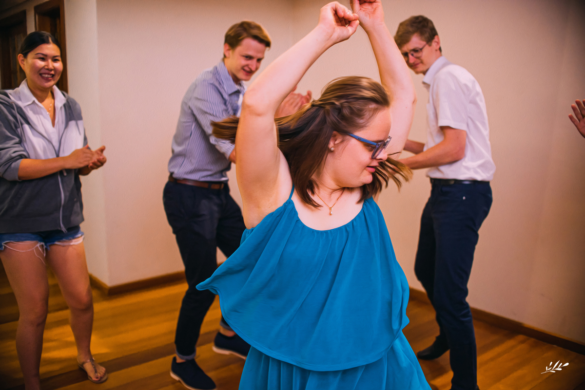 formatura; formatura pedagogia; formanda síndrome de down; ISEI; instituto superior de educação Ivoti. 