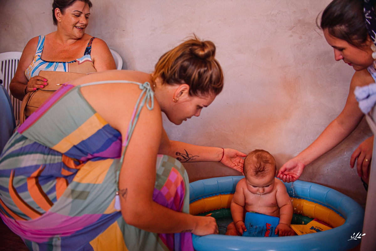 Batizado; batizado católico; batizado em casa.