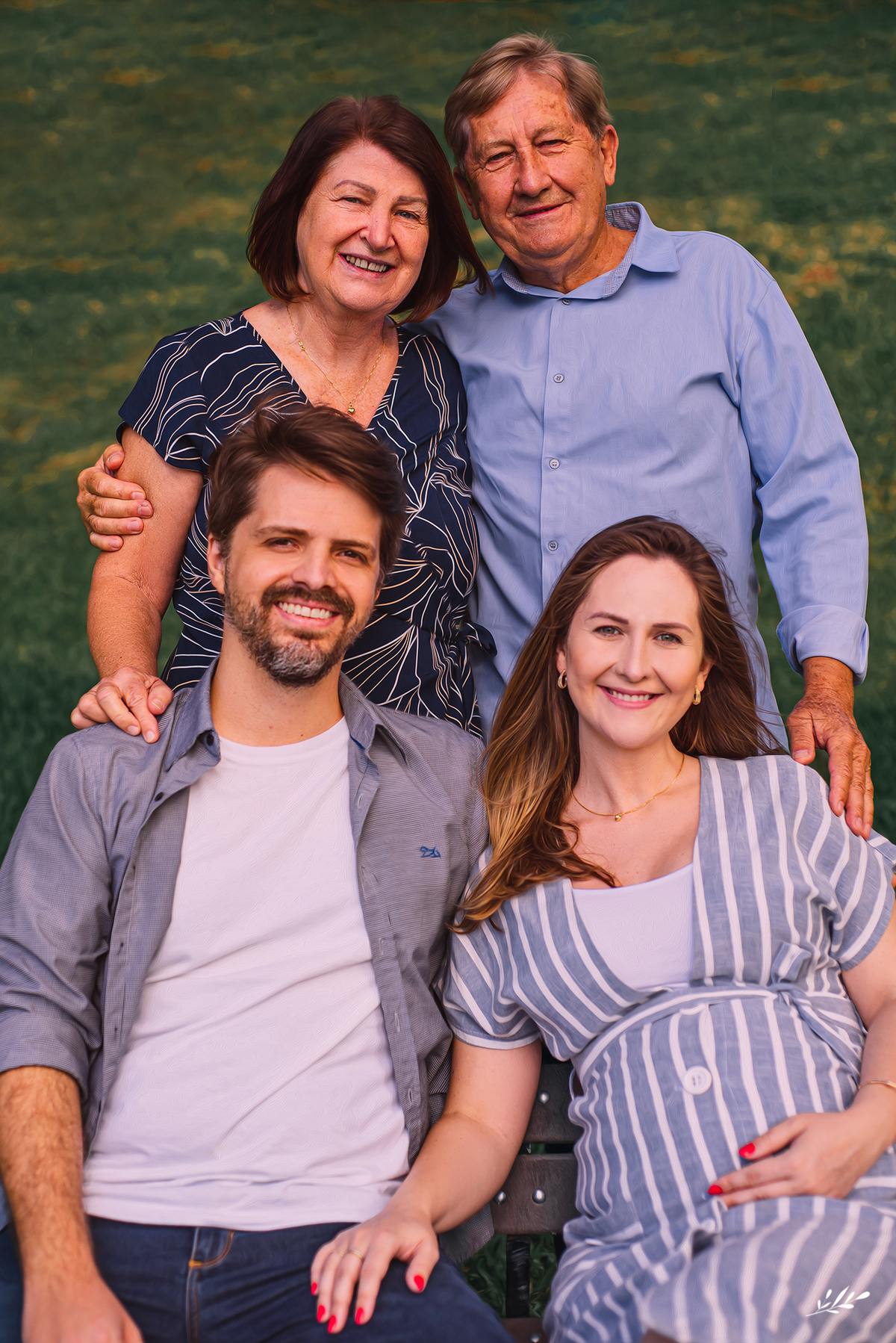 Parque Municipal Romeo Benício Wolf; parcão Dois Irmãos; Dois Irmãos RS; ensaio gestante; ensaio gravidez; ensaio externo.