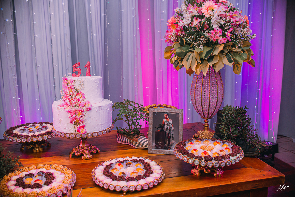 festa 50 anos; festa 51 anos; aniversário feminino; aniversário 50 anos, festa em Rolante RS.