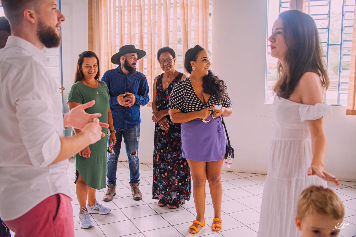 cha bar; cha de panela; espera pelo casamento; casamento luterano.