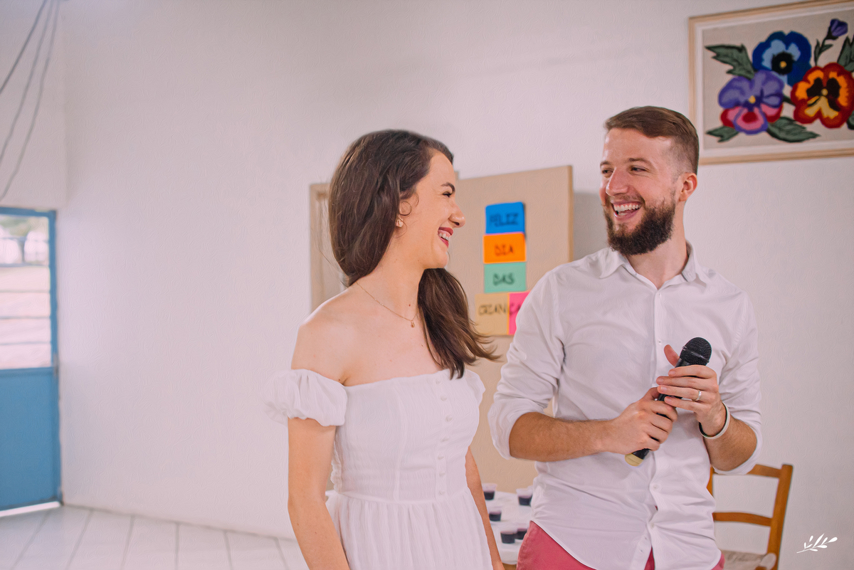 cha bar; cha de panela; espera pelo casamento; casamento luterano.