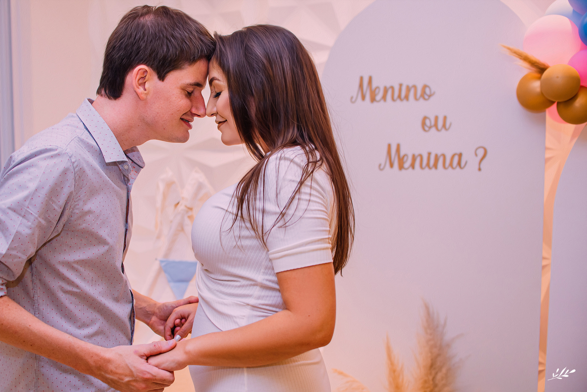 chá de revelação; revelação do bebê; chá do bebê.