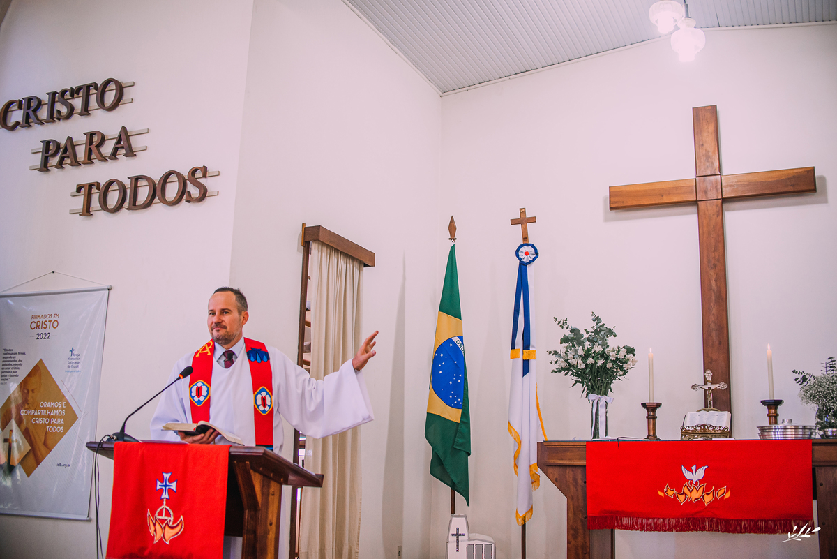 Igreja luterana canela; confirmação da fé, sacramento.