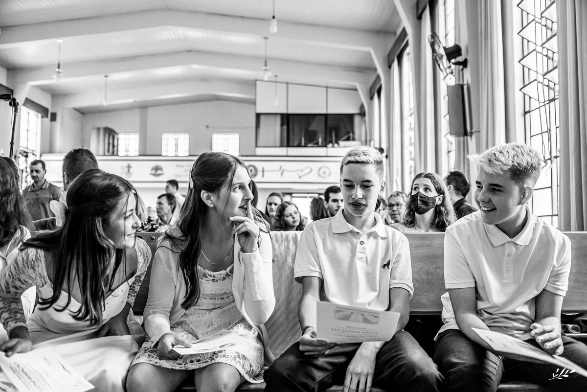 Igreja luterana canela; confirmação da fé, sacramento.