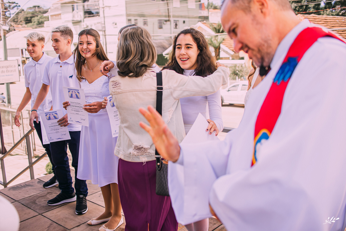 Igreja luterana canela; confirmação da fé, sacramento.