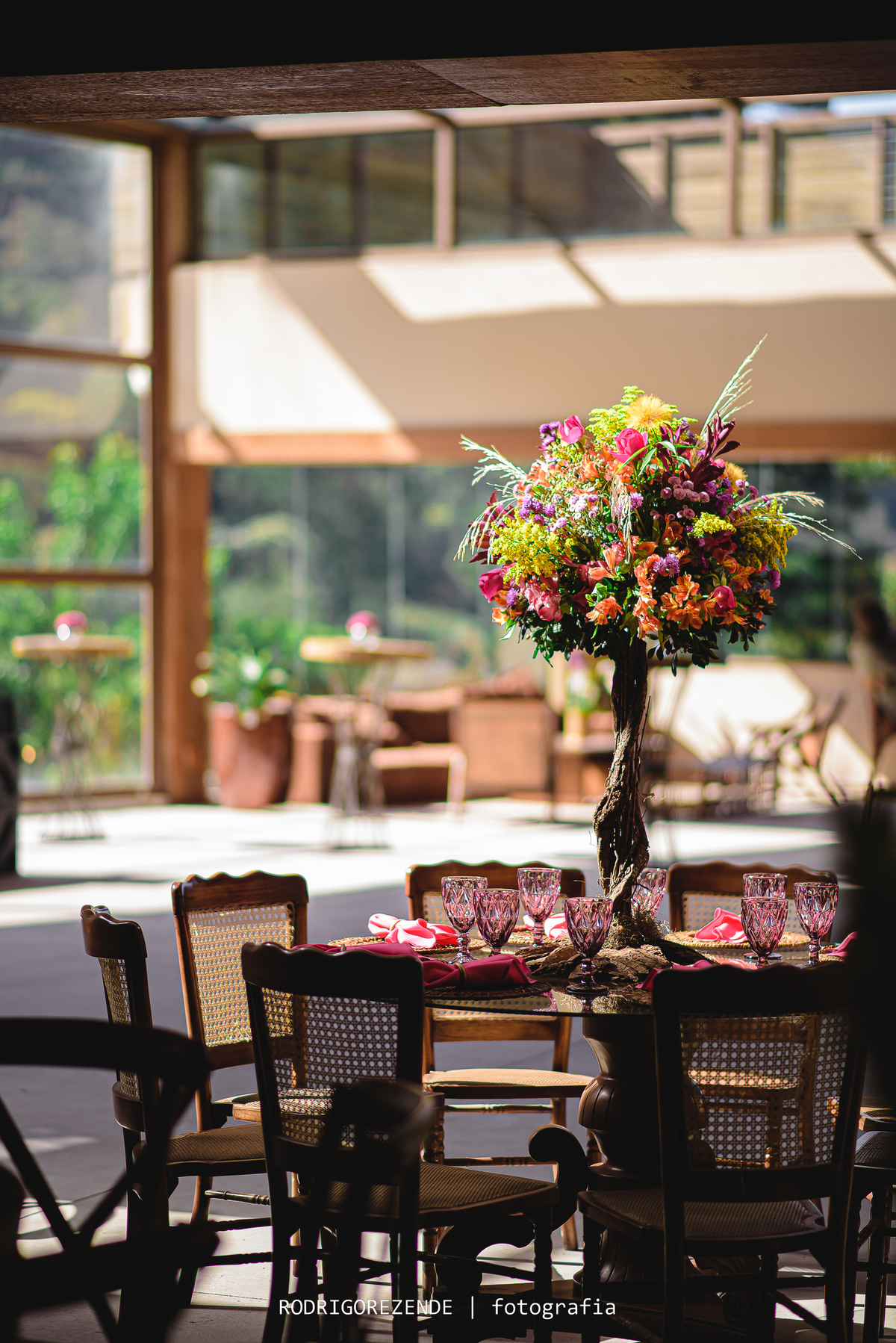 decoração, , casa do alto, casamento  