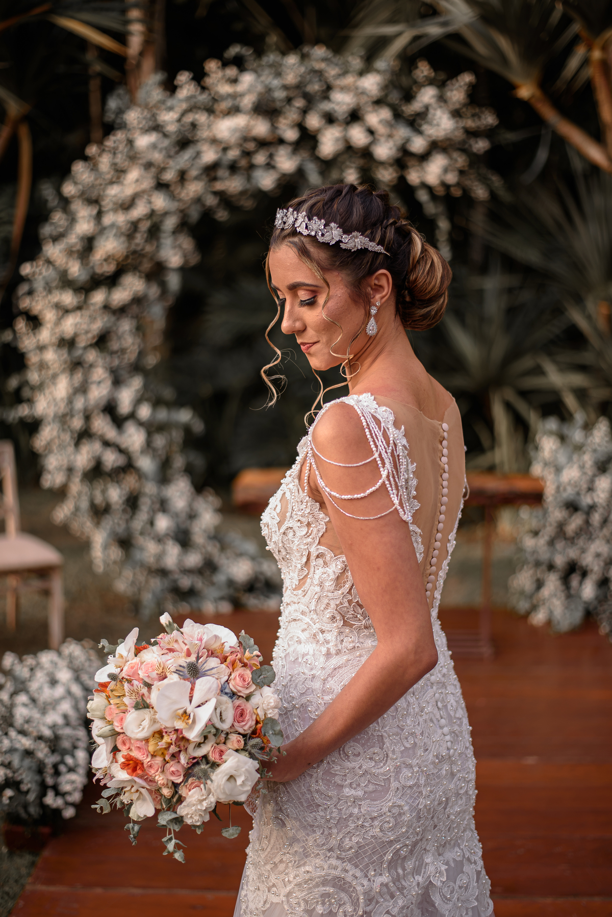 noiva, flores, vale dos sonhos, vestido de noiva, noiva, joias , 