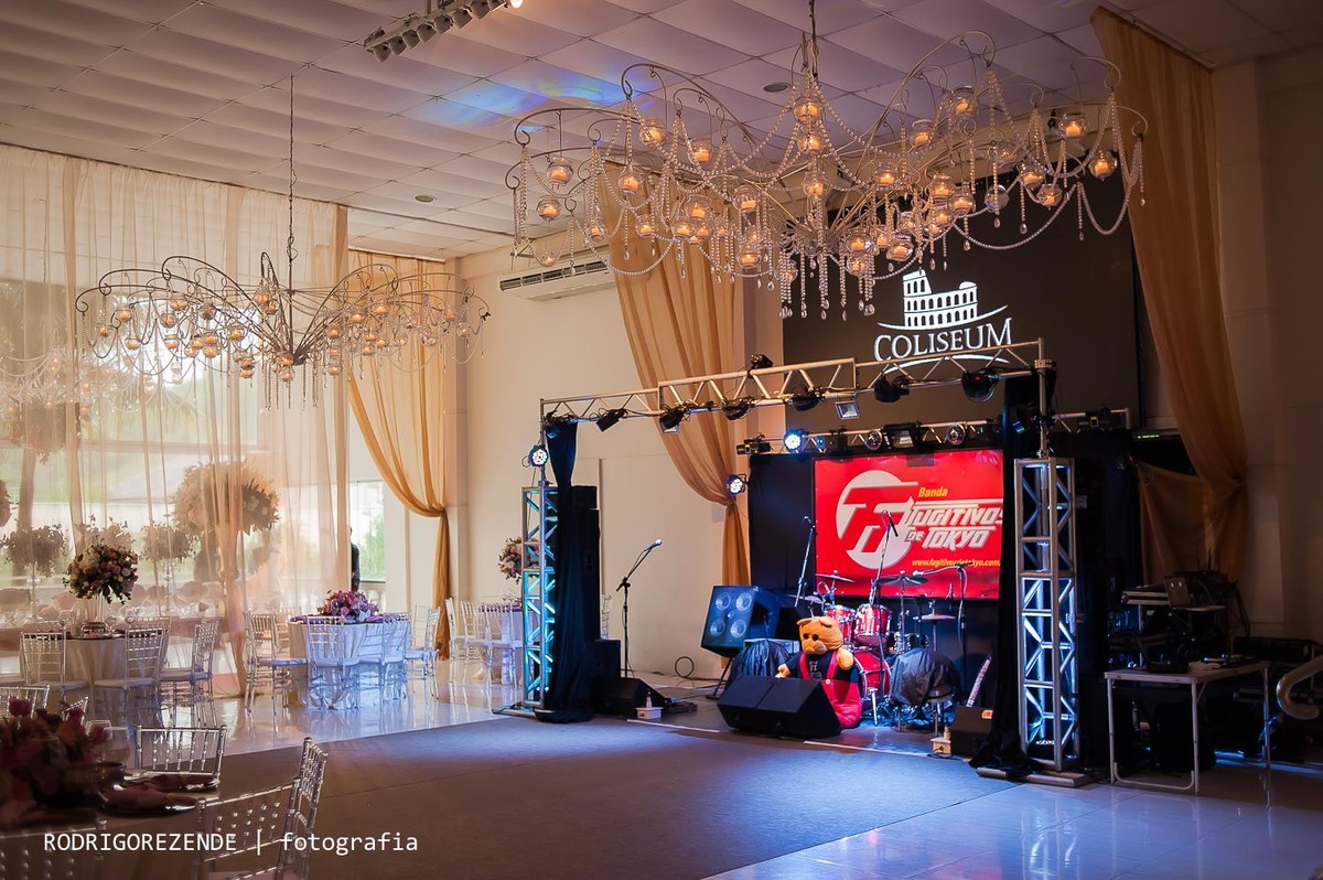 decoração de casamento coliseum