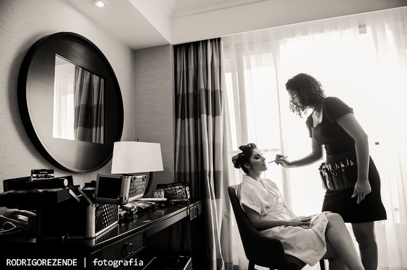 making of noiva, maquiadora Debora Medeiros, Hotel Sheraton Gran Rio, Rio de Janeiro